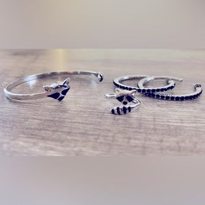 Raccoon Lover Jewelry Set
